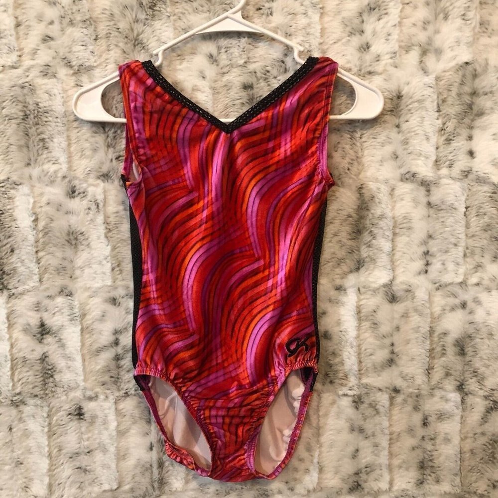 GK DANCE LADIES RAINBOW VELVET  JAZZ BALLET LEOTARD Size A/M